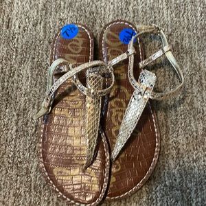 Sam Edelman rose gold sandals